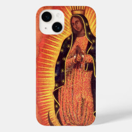 Vintage religiöse Jungfrau Mary Our Lady of Guadal Case-Mate iPhone Hülle
