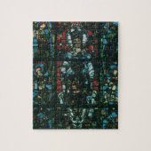 Vintage Religiöse Kirchenfenster aus festem Glas Puzzle (Vertikal)