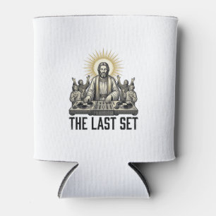 Vintage religiöser DJ The Last Set-Shirt-Design_1 Dosenkühler