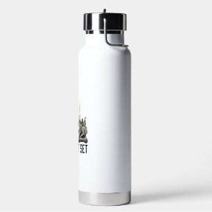 Vintage-Religiöses-DJ-The-Last-Set-Shirt-Design_1 Trinkflasche