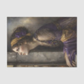 Vintage-Renaissance-Frau-Decoupage Seidenpapier (Vorderseite)
