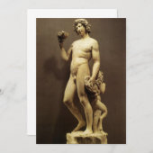 Vintage Renaissance-Statue Bacchus von Michelangel (Vorne/Hinten)