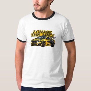 Vintage-Rennringel-Shirt Ich jage den Apex T-Shirt