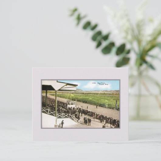 Vintage Rennstrecke (Pferderennen) Tijuana Mexiko Postkarte (Stehend Vorderseite)