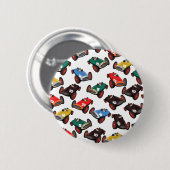 Vintage Rennwagen Button (Vorne & Hinten)