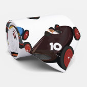 Vintage Rennwagen Krawatte (Gerollt)