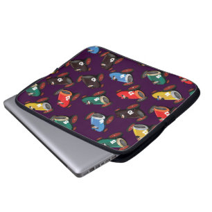 Vintage-Rennwagen Laptopschutzhülle