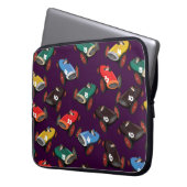 Vintage Rennwagen Laptopschutzhülle (Vorderseite Links)