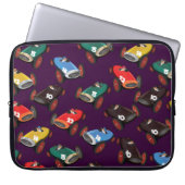 Vintage Rennwagen Laptopschutzhülle (Vorderseite)