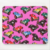 Vintage Rennwagen Mousepad (Vorne)