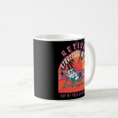Vintage Rentenversicherung Kaffeetasse (VorderseiteRechts)