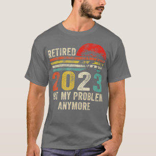 Vintage Rentner 2023 Ich habe mein ganzes Leben la T-Shirt