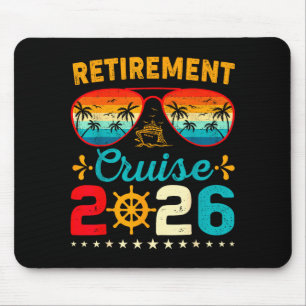 Vintage-Rentner-Kreuzfahrt 2026 Kreuzfahrt Kreuzfa Mousepad