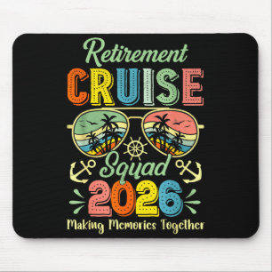 Vintage-Rentner-Kreuzfahrt-Team 2026 Kreuzfahrt Ru Mousepad