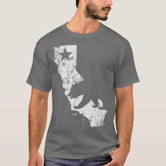 Vintage Republik Kalifornien Cali Life Liebe LA T-Shirt