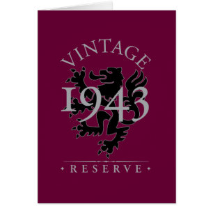 Vintage Reserve 1943