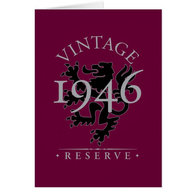 Vintage Reserve 1946 (Vorne)