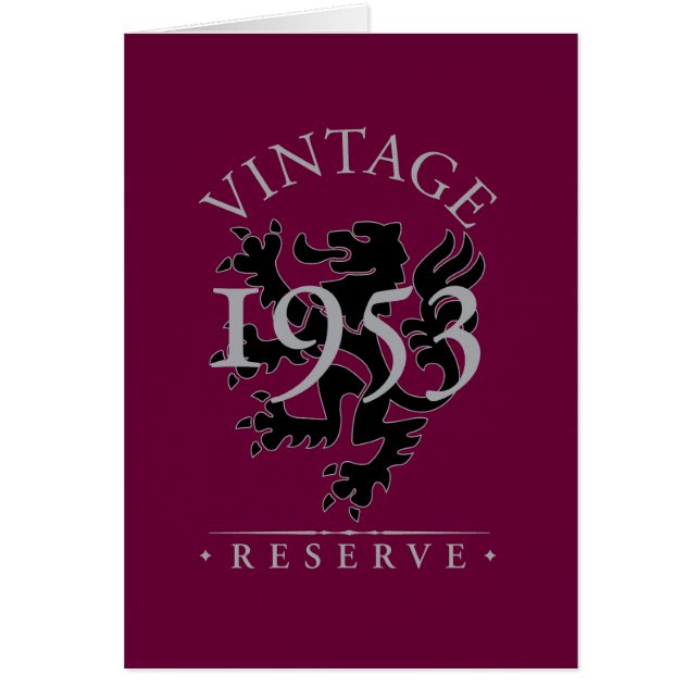 Vintage Reserve 1953 (Vorne)
