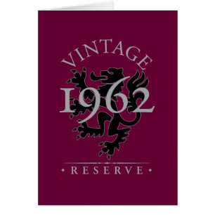 Vintage Reserve 1962