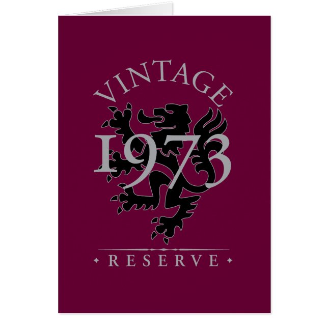 Vintage Reserve 1973 (Vorne)