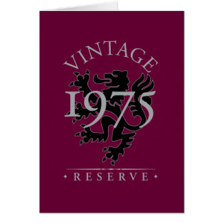 Vintage Reserve 1975