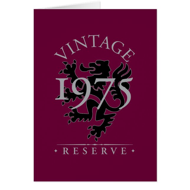 Vintage Reserve 1975 (Vorne)