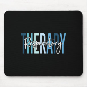 Vintage Respiratorische Therapie Krankenschwester Mousepad