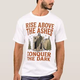 Vintage-Resurrektion-Höhlen-Zitat-Gravur-Shirt De T-Shirt