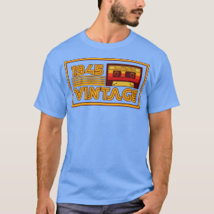 Vintage Retro 1945 Meisterwerk Kassettenband T-Shirt