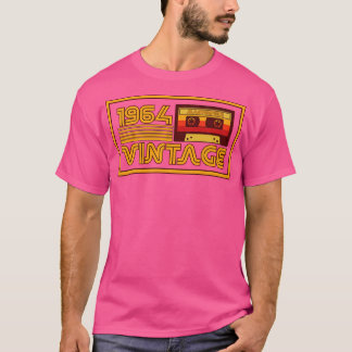 Vintage Retro 1964 Meisterwerk Kassette T-Shirt