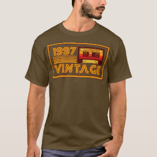 Vintage Retro 1997 Meisterwerk Kassettenband T-Shirt