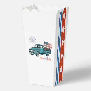 Vintage/Retro 4. Juli Geschenkbox Geschenkschachtel