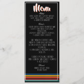 Vintage Retro 50th Striped Fifty Birthday 1976 Programm (Vorderseite)