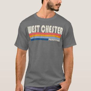 Vintage Retro 70er 80er Style Heimat von West Ches T-Shirt
