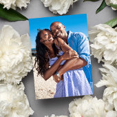 Vintage Retro-70er-Hochzeit Einladung