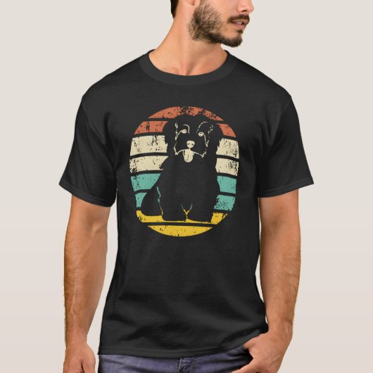 Vintage Retro 70s Havanese Dog boy T-Shirt (Vorderseite)
