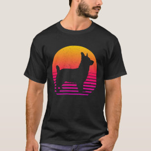 Vintage Retro 80er Style Corgi T-Shirt