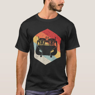 Vintage Retro Achterbahn 80er Wiederbelebung Gesch T-Shirt