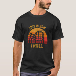 Vintage-Retro-Achterbahn-Vergnügungspark-Fan T-Shirt