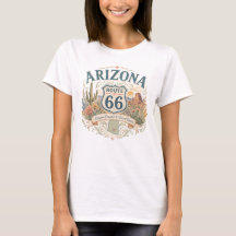 Vintage Retro Arizona Mother Road Canyon Wüste