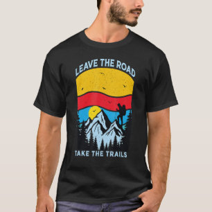 Vintage Retro Außenwelt Bergsee-Zauber im Val Pior T-Shirt