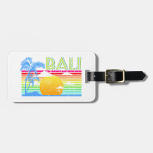 Vintage Retro Bali Gepäckanhänger