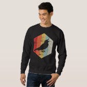 Vintage Retro Baltimore Oriole Silhouette Sweatshirt (Vorne ganz)