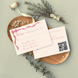 Vintage Retro-Band-Hochzeit RSVP Karte