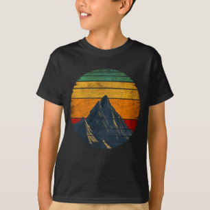 Vintage Retro Bergsteigen Wandern Bergsteiger T-Shirt