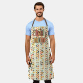 Vintage Retro Best Mama Schürze (Getragen)