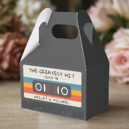 Vintage Retro Beste Hit Cassette Tape Hochzeit Geschenkschachtel