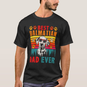 Vintage Retro Bester Dalmatiner-Vater überhaupt To T-Shirt
