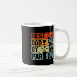Vintage Retro Bester Vater von Par Daddy Vatertag Kaffeetasse