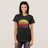 Vintage Retro-Bogenschießen T-Shirt (Vorne ganz)